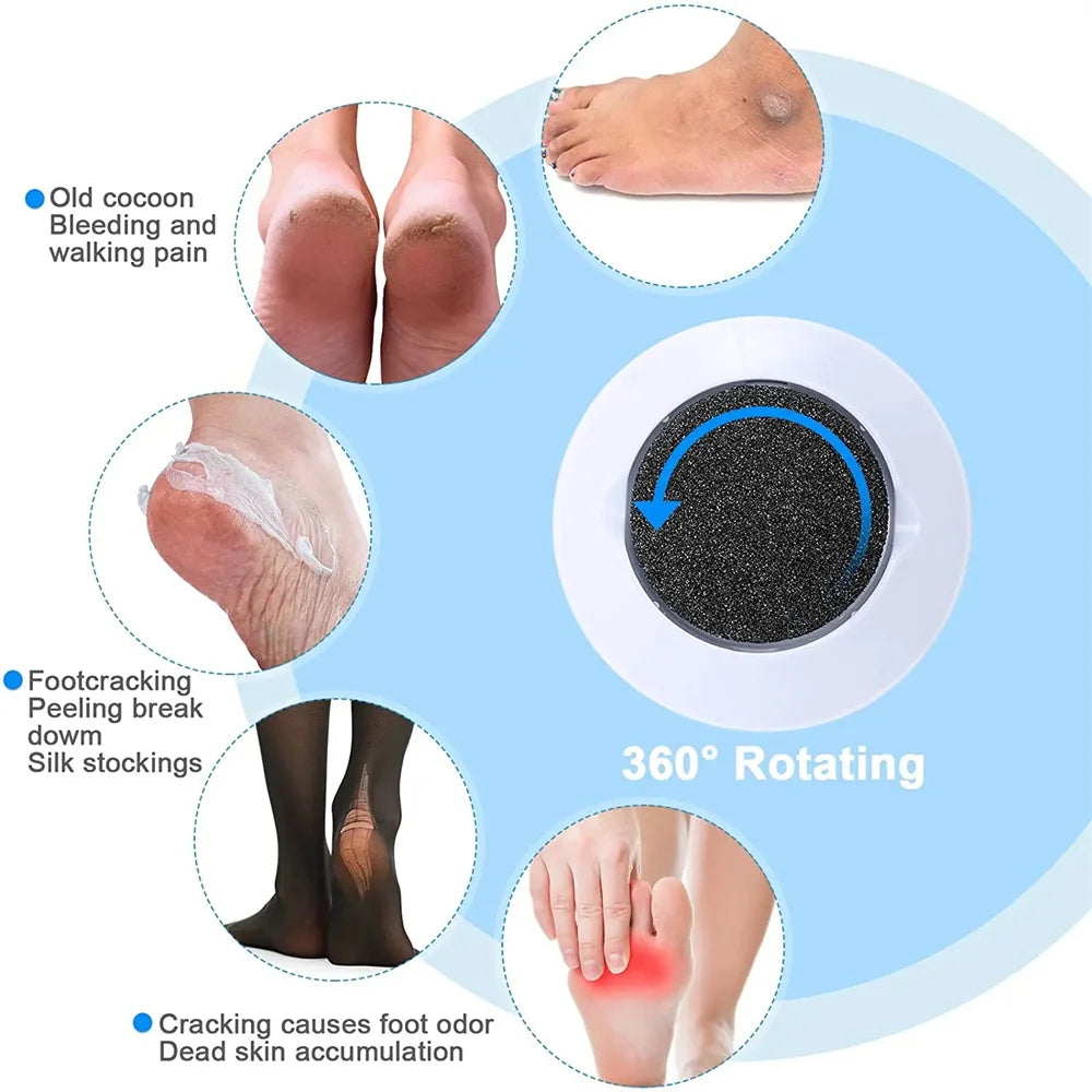 10 Pieces Regular Coarse Replacement for Portable Electric Foot Grinder Foot File Callus Remover Electric Callus Remover Hard