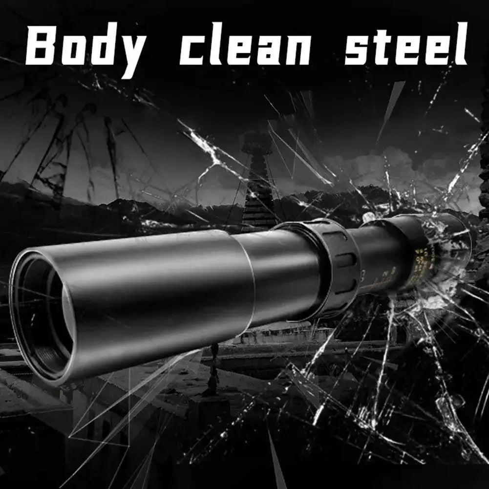 10-300x Zoom Portable Strong Binoculars Long Range Professional Spyglass Monocular Telescope Low Night For Huntin T0g1